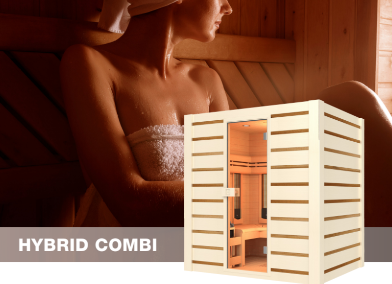 Sauna Holl's Hybrid Combi : Le meilleur de la vapeur et de l'infrarouge en une seule cabine aux alentours de Toulouse