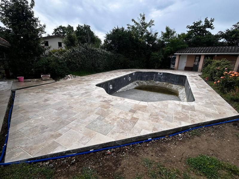 rénovation et modifications de piscine a Pibrac près de Toulouse