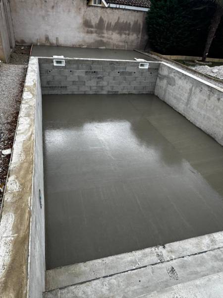 Rénovation d'une piscine a Tournefeuille près de Blagnac