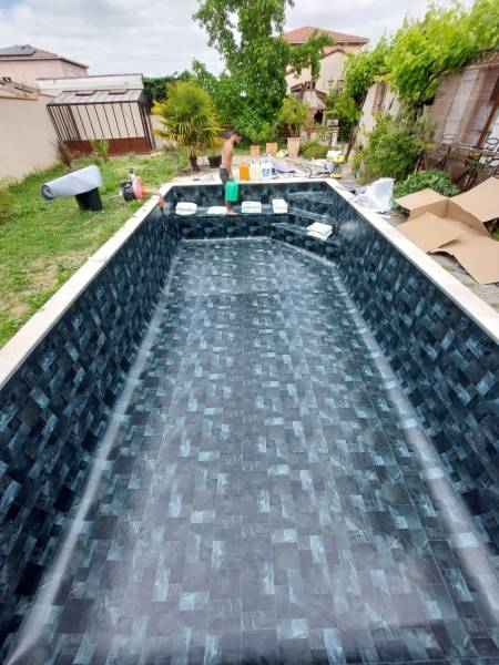Rénovation et modifications de piscine a Leguevin près de Toulouse